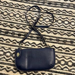 Lux Crossbody Wristlet Clutch